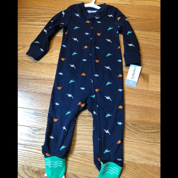 carter's dinosaur pajamas